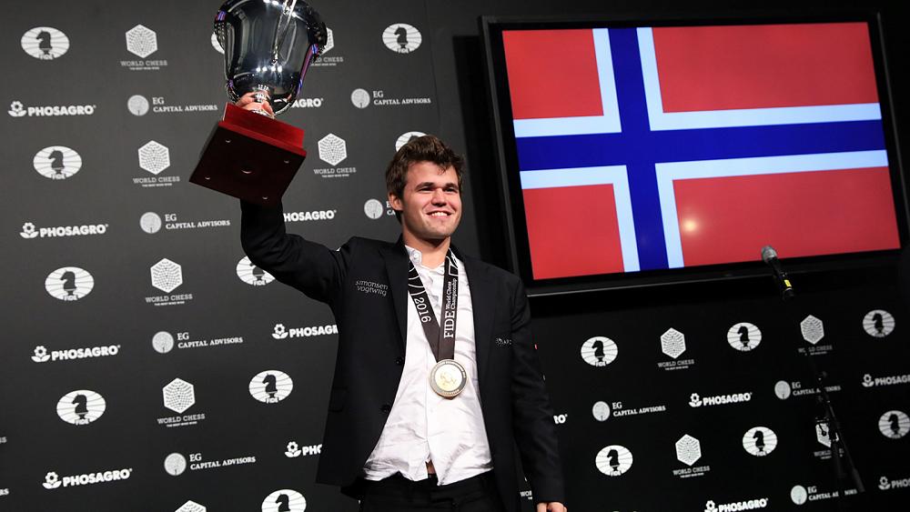 MAGNUS CARLSEN É TRI CAMPEÃO MUNDIAL – CAMPEONATO MUNDIAL DE