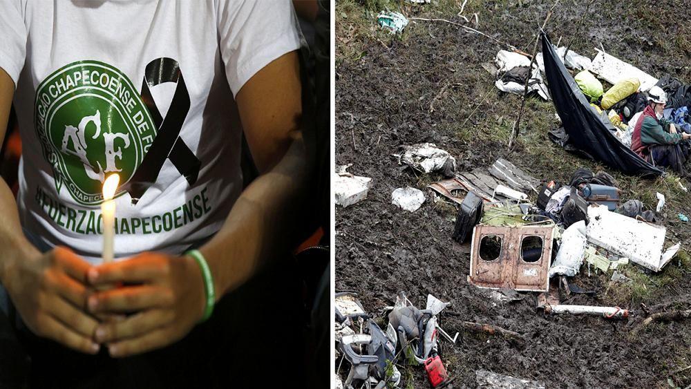 Os últimos minutos do voo Lamia 2933 que transportava o chapecoense