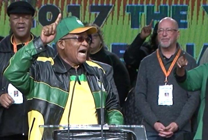 Zuma critica veteranos do ANC e iminente divisão do partido