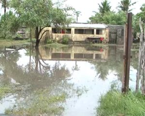 Mau tempo no Centro e Norte do país