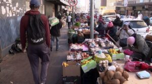 Mercado Xipamanine no Coração de Joanesburgo