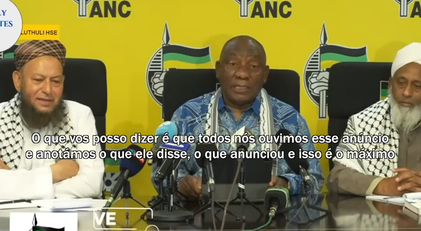 Ramaphosa minimiza anúncio de Zuma