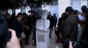 Arte Makonde em Lisboa : Artista moçambicano esculpiu busto do activista da causa dos africanos