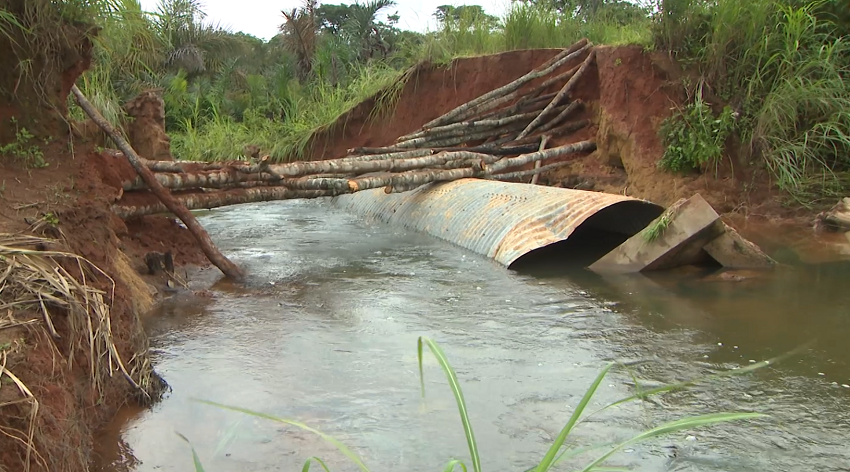 Ligação Maúa-Marrupa interrompida: Houve arrastamento de aqueduto no rio Muata, na EN360