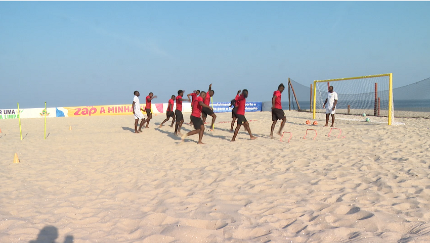 Qualificação ao CAN futebol de praia: Selecção Nacional inicia preparação para o jogo do próximo sábado