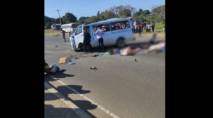 Acidente de viação na Matola Gare: Houve despiste e capotamento, tendo ocorrido sete óbitos e 4 feridos