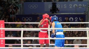 Pugilista Alcinda Panguana em Paris 2024: Eliminada pela campeã do mundo da categoria dos 66kg